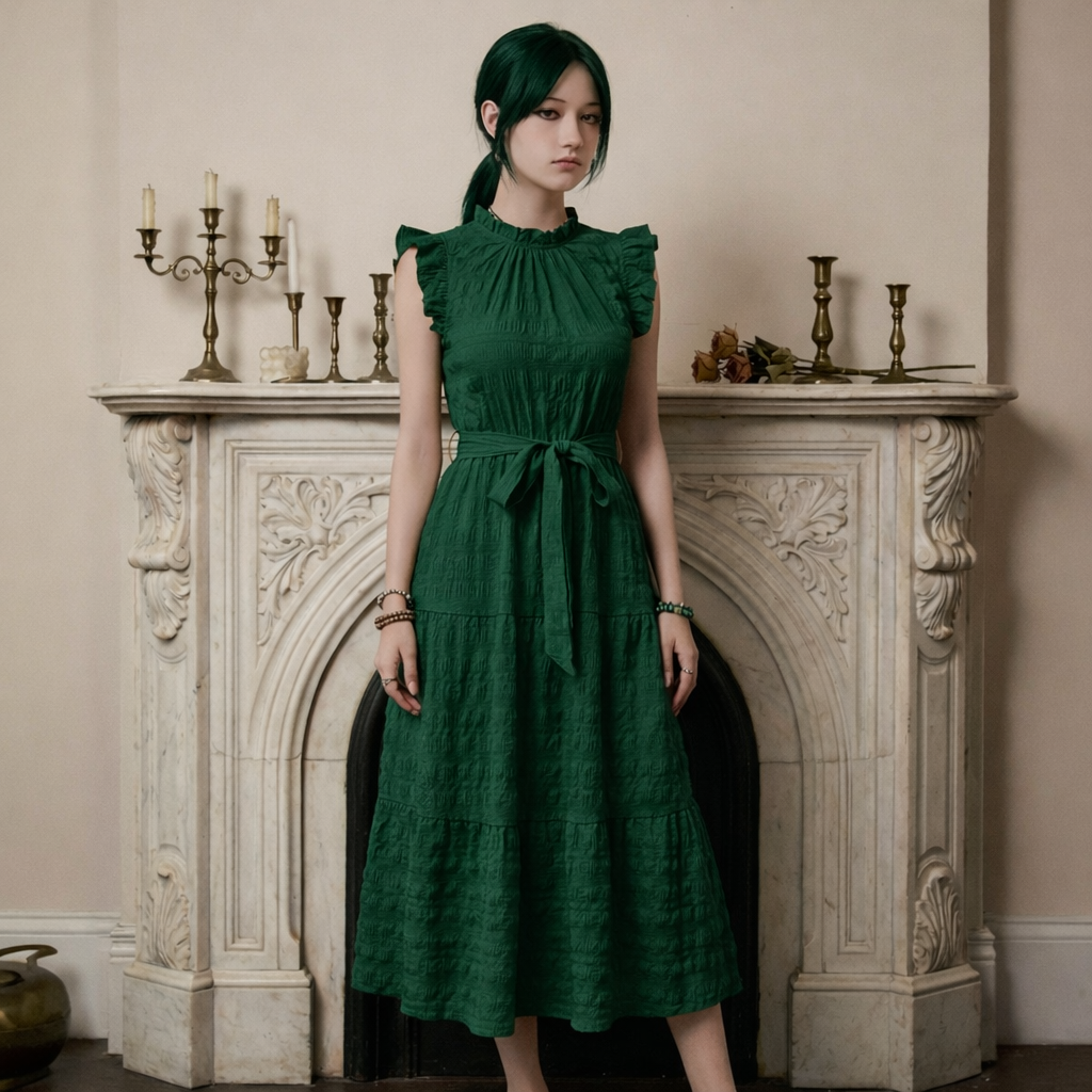 The Testament Tiered Dress