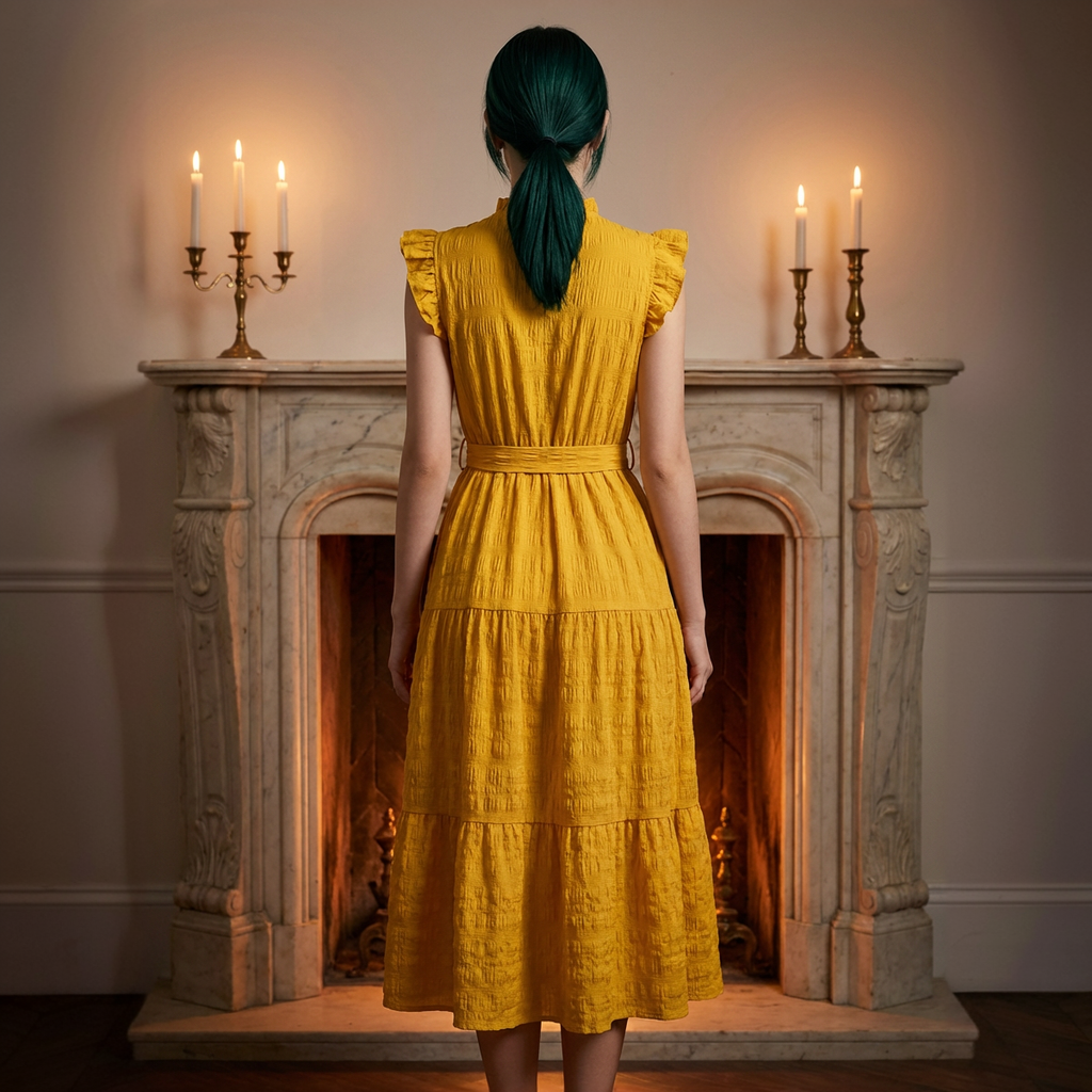 The Testament Tiered Dress