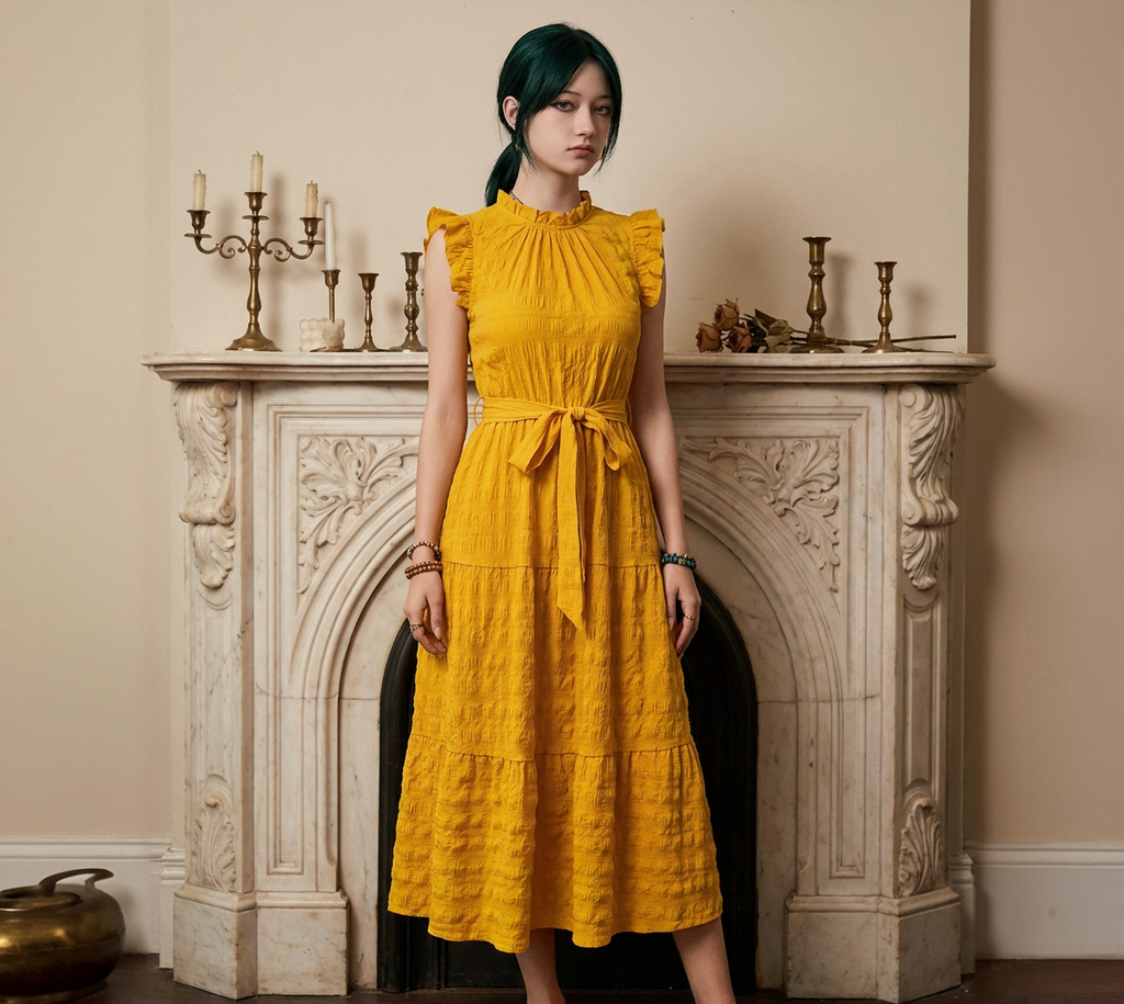 The Testament Tiered Dress