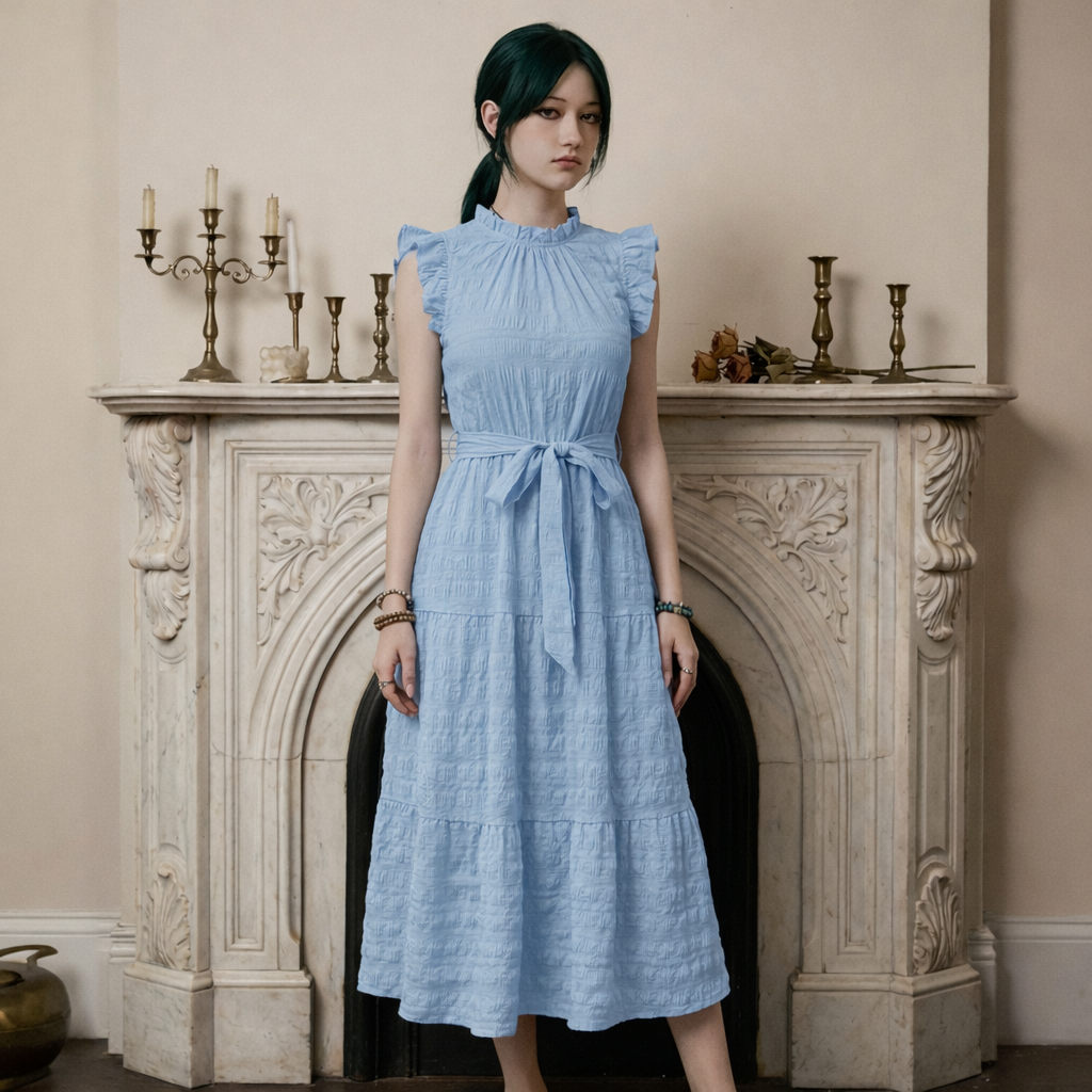 The Testament Tiered Dress
