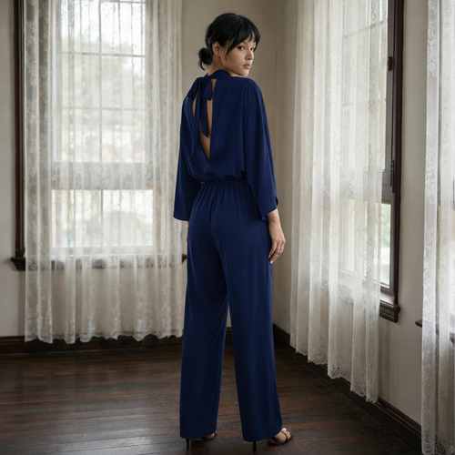 The Afterhours Cape Jumpsuit