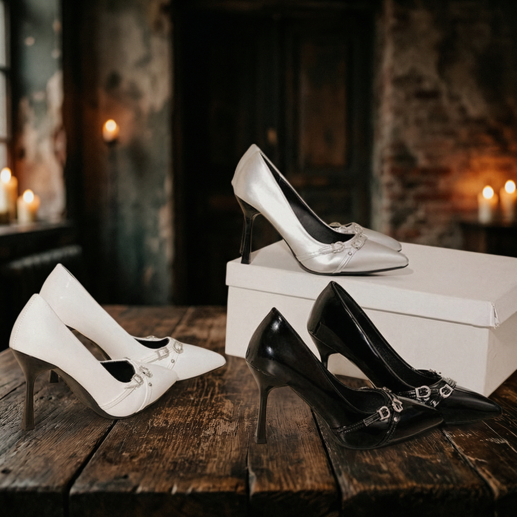 The Ashbourne Buckle Pump