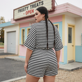 The Boardwalk Stripe Romper