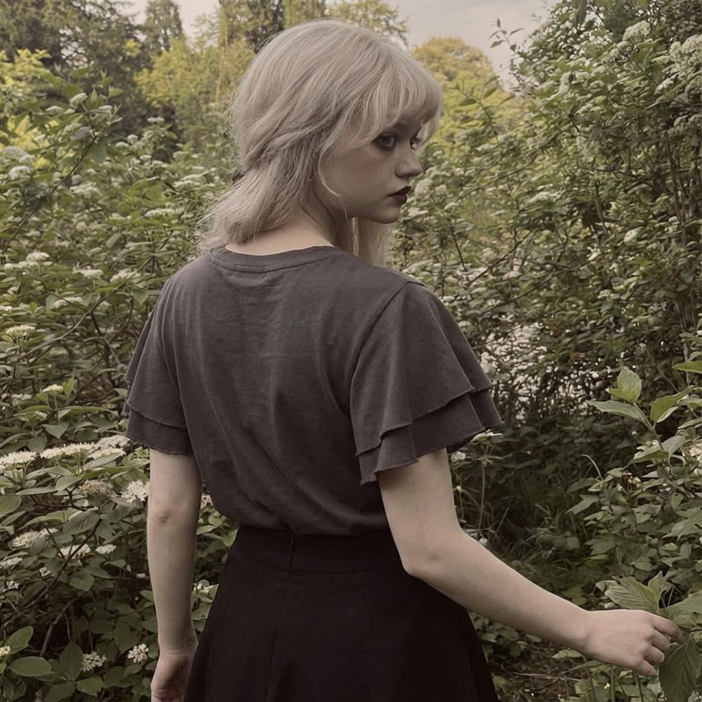 The Briarshade Ruffle Sleeve Tee