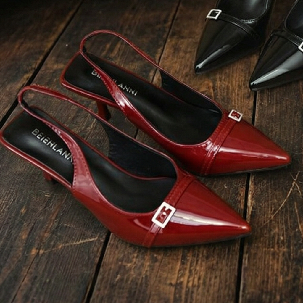 The Calder Buckle Slingback