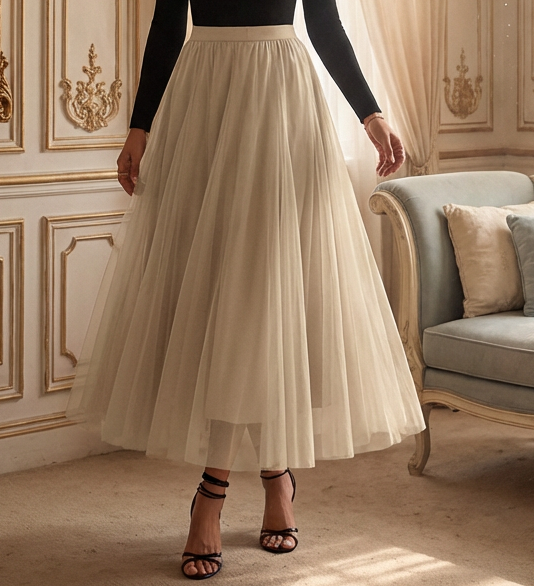 The Falling Light Tulle Skirt