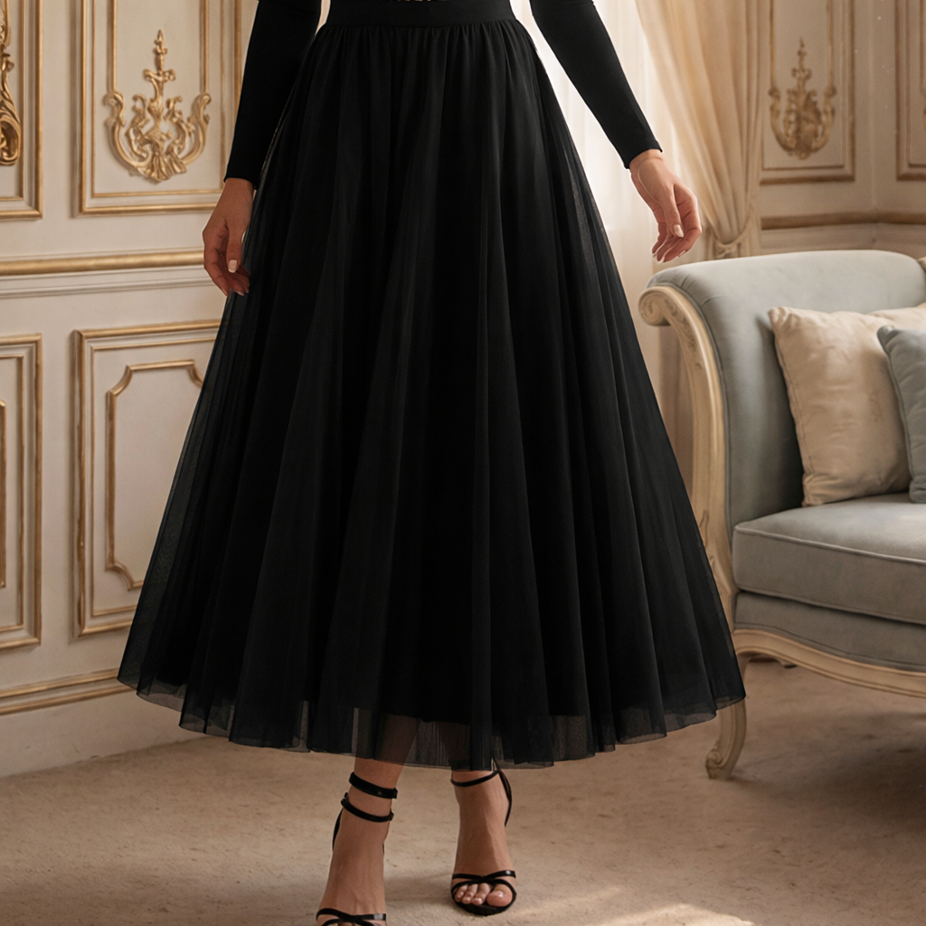 The Falling Light Tulle Skirt