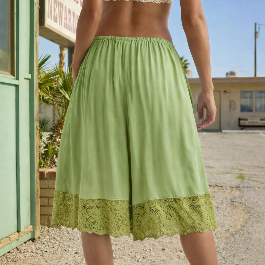 The Harbor Lace-Edge Culottes
