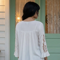 The Hearthlight Lace Sleeve Blouse