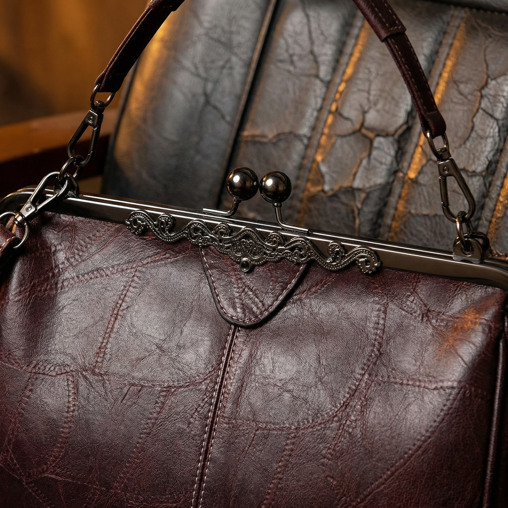 The Heirloom Kisslock Satchel