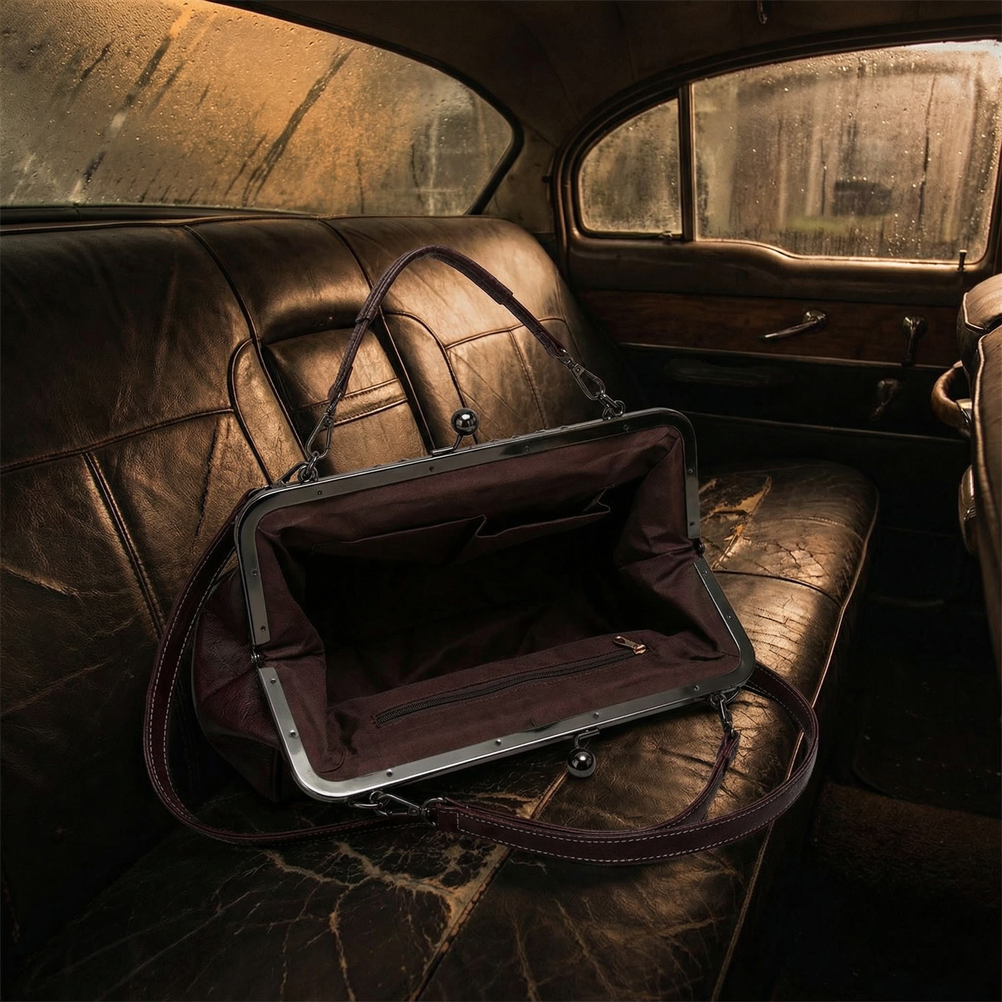 The Heirloom Kisslock Satchel