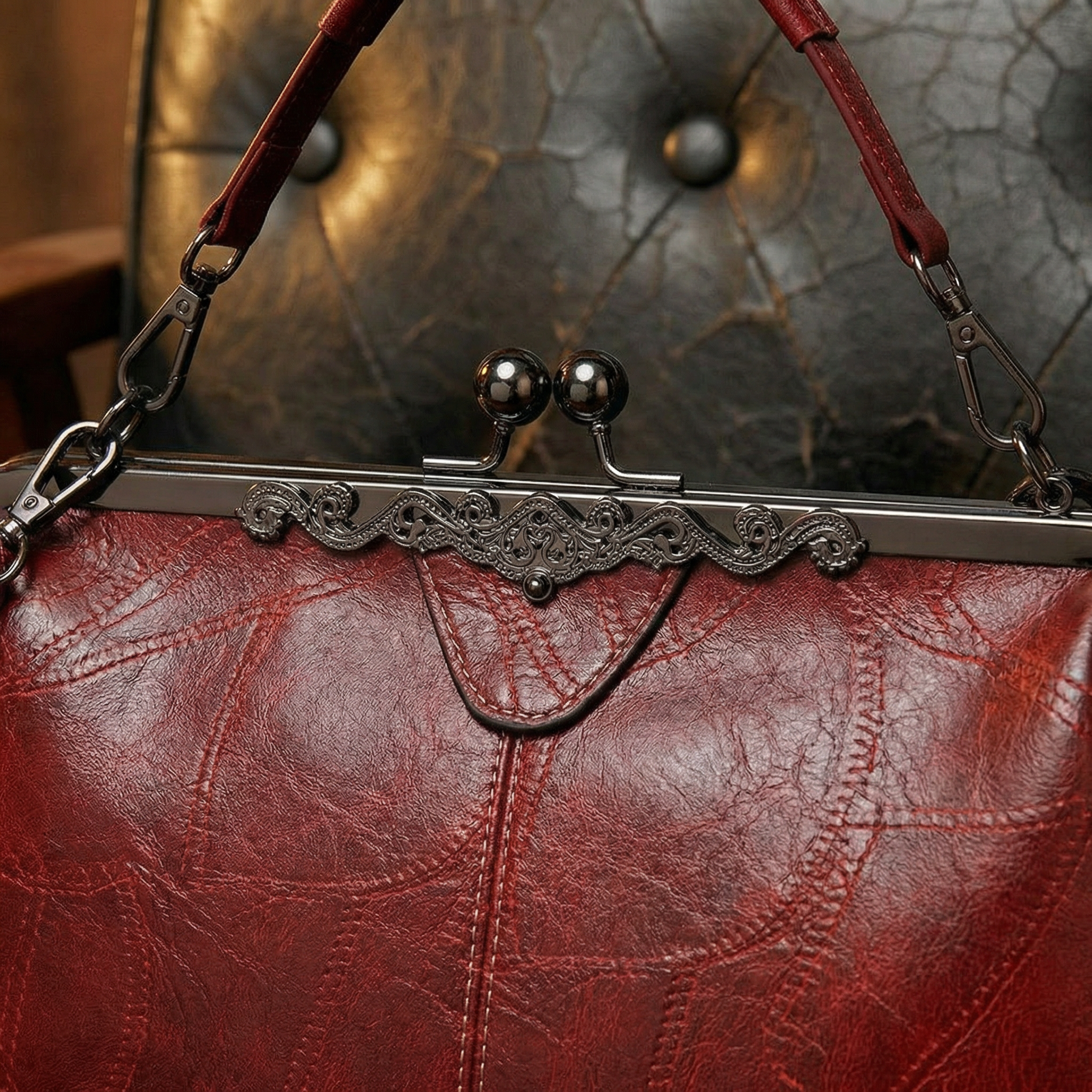 The Heirloom Kisslock Satchel