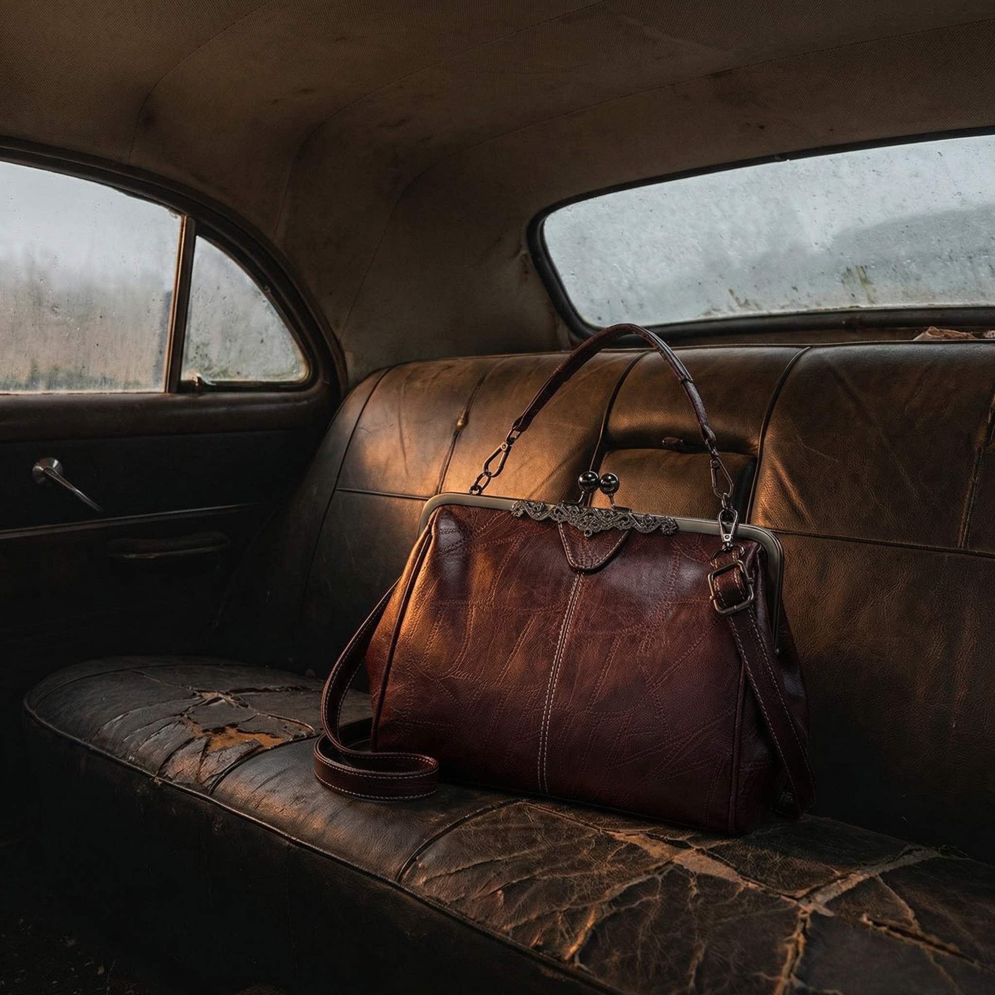 The Heirloom Kisslock Satchel