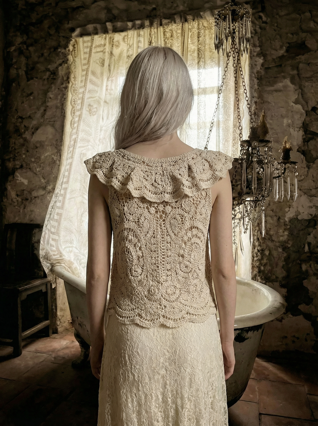 The Larkspur Lace Cardigan