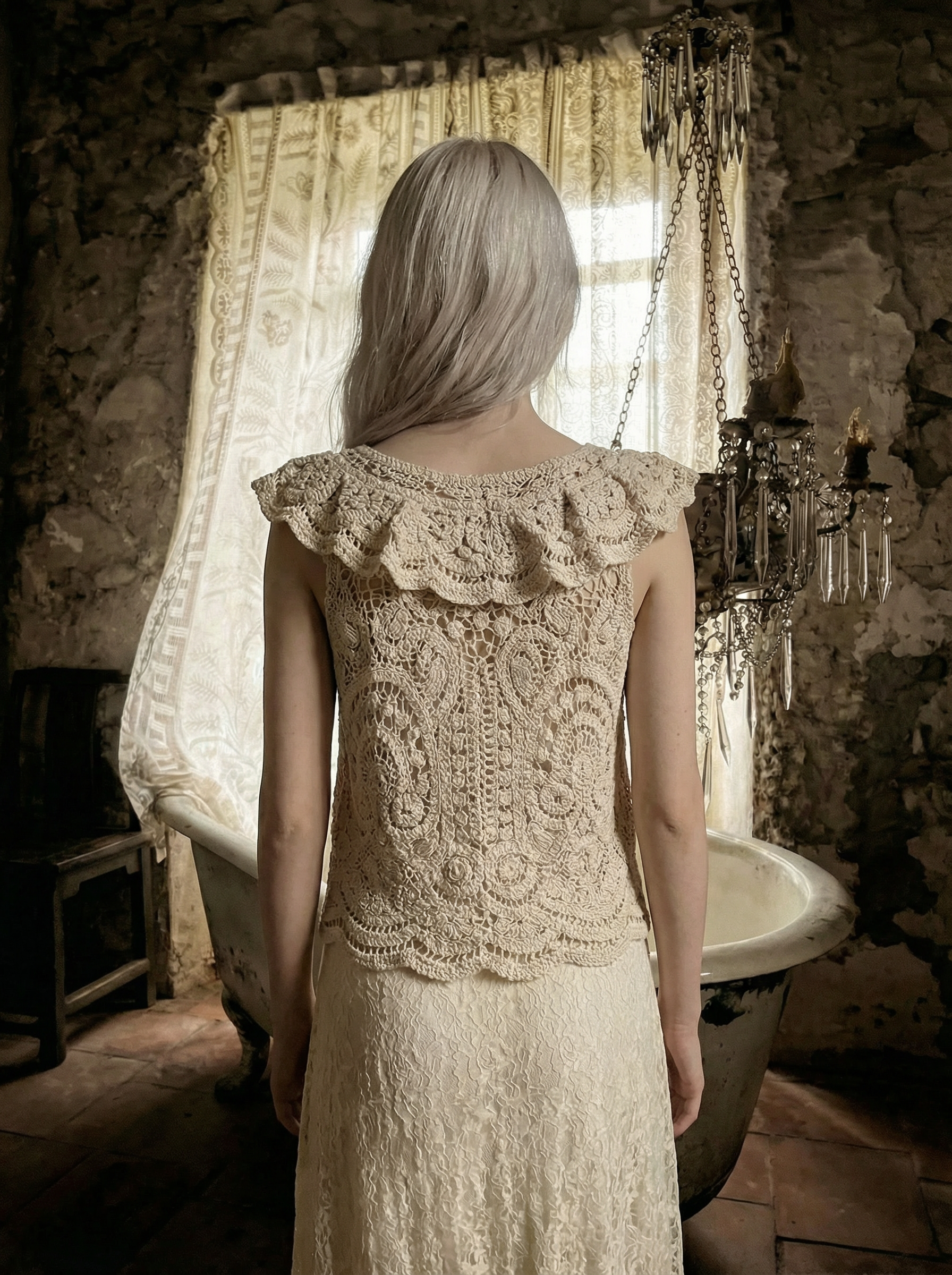 The Larkspur Lace Cardigan