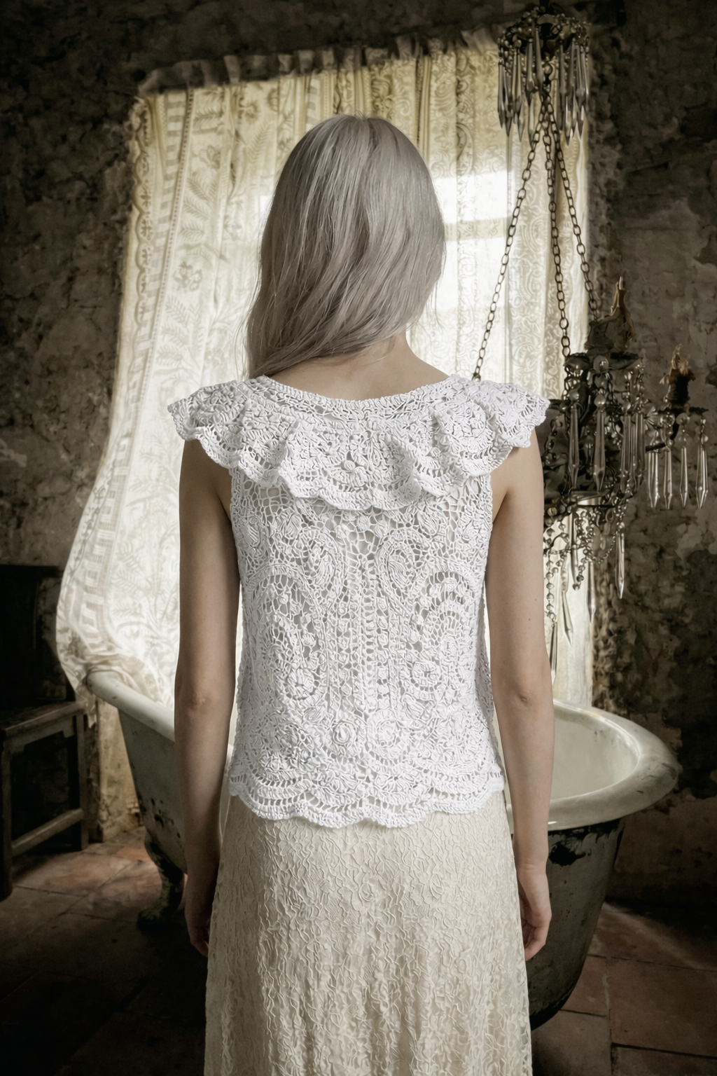 The Larkspur Lace Cardigan