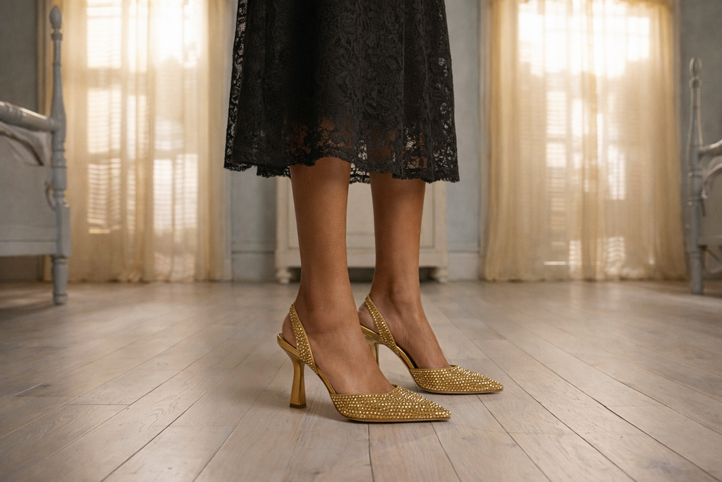 The Luminelle Slingback Heel
