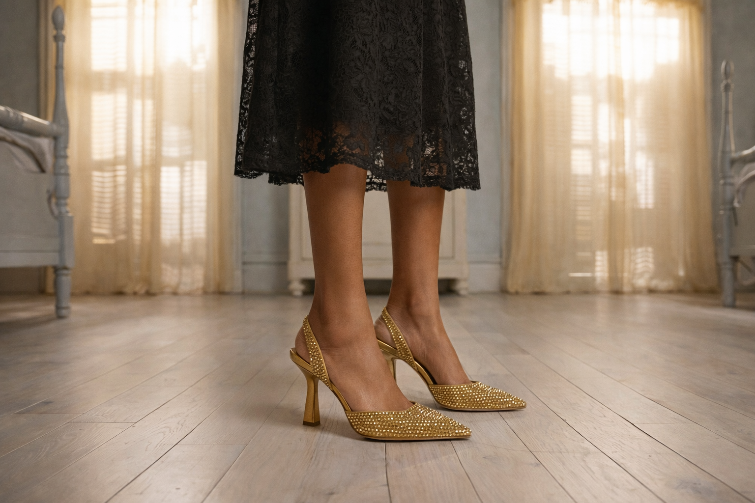 The Luminelle Slingback Heel