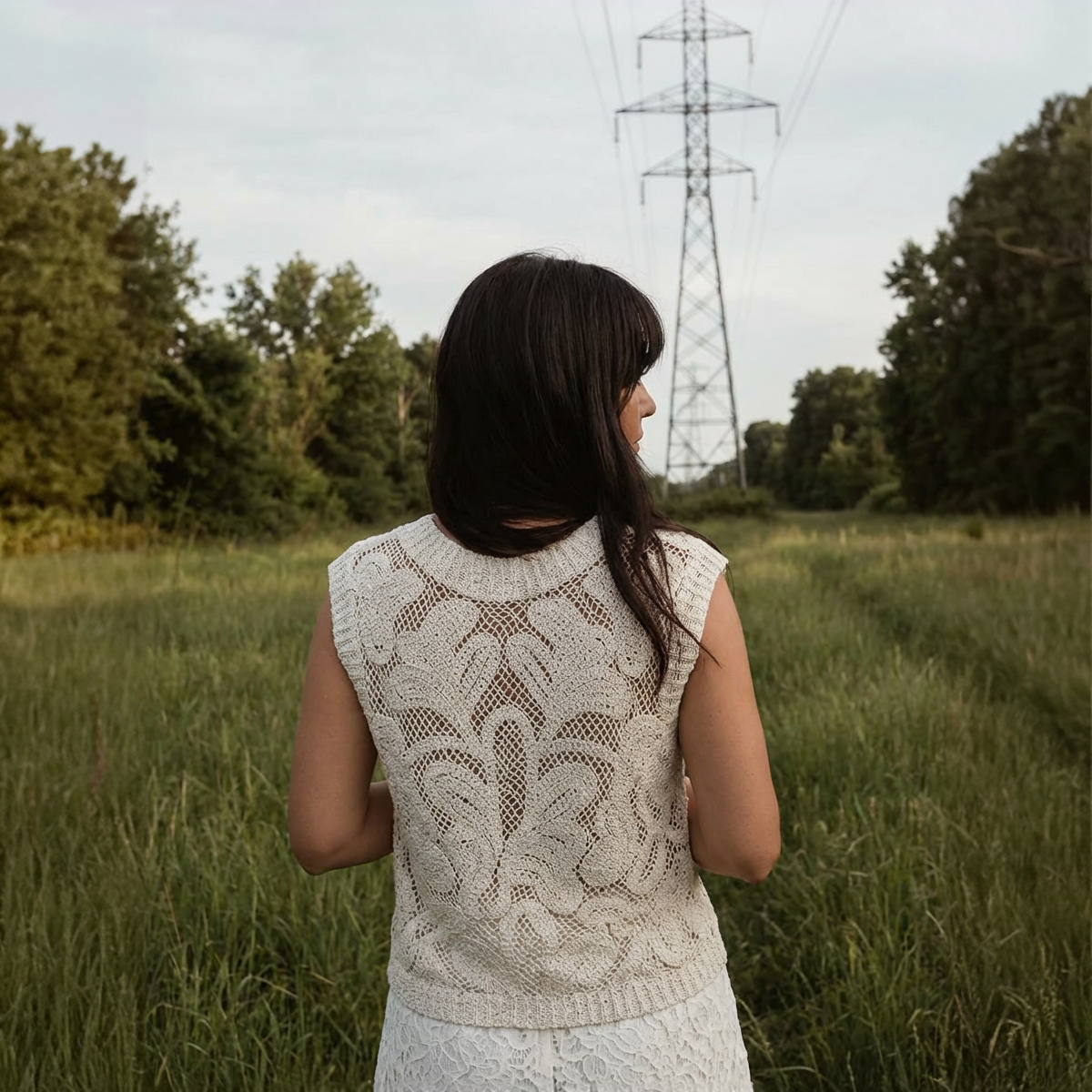 The Meadowglyph Cutout Top
