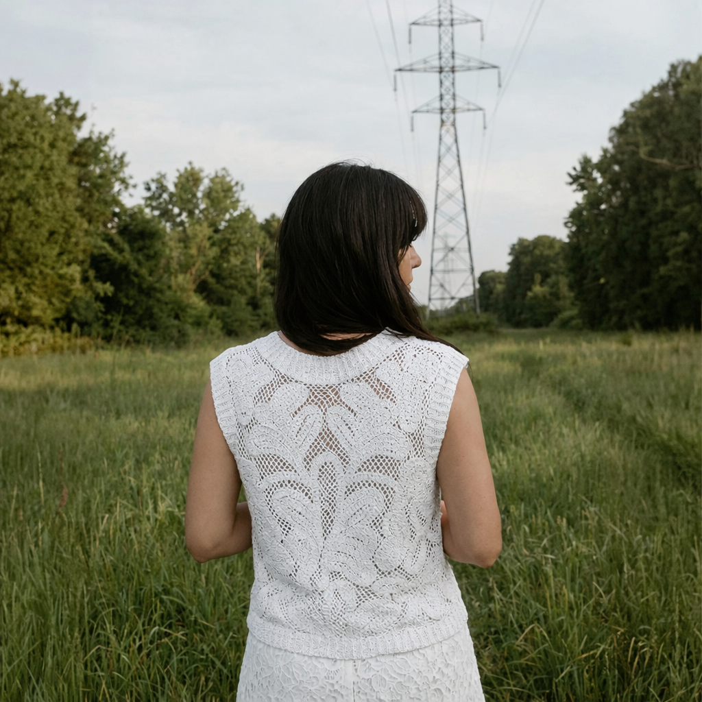 The Meadowglyph Cutout Top
