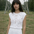 The Meadowglyph Cutout Top
