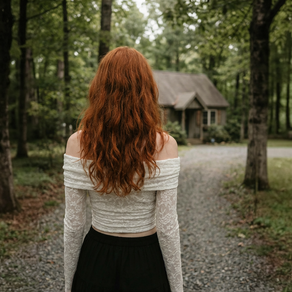 The Meadowveil Lace Bardot Top