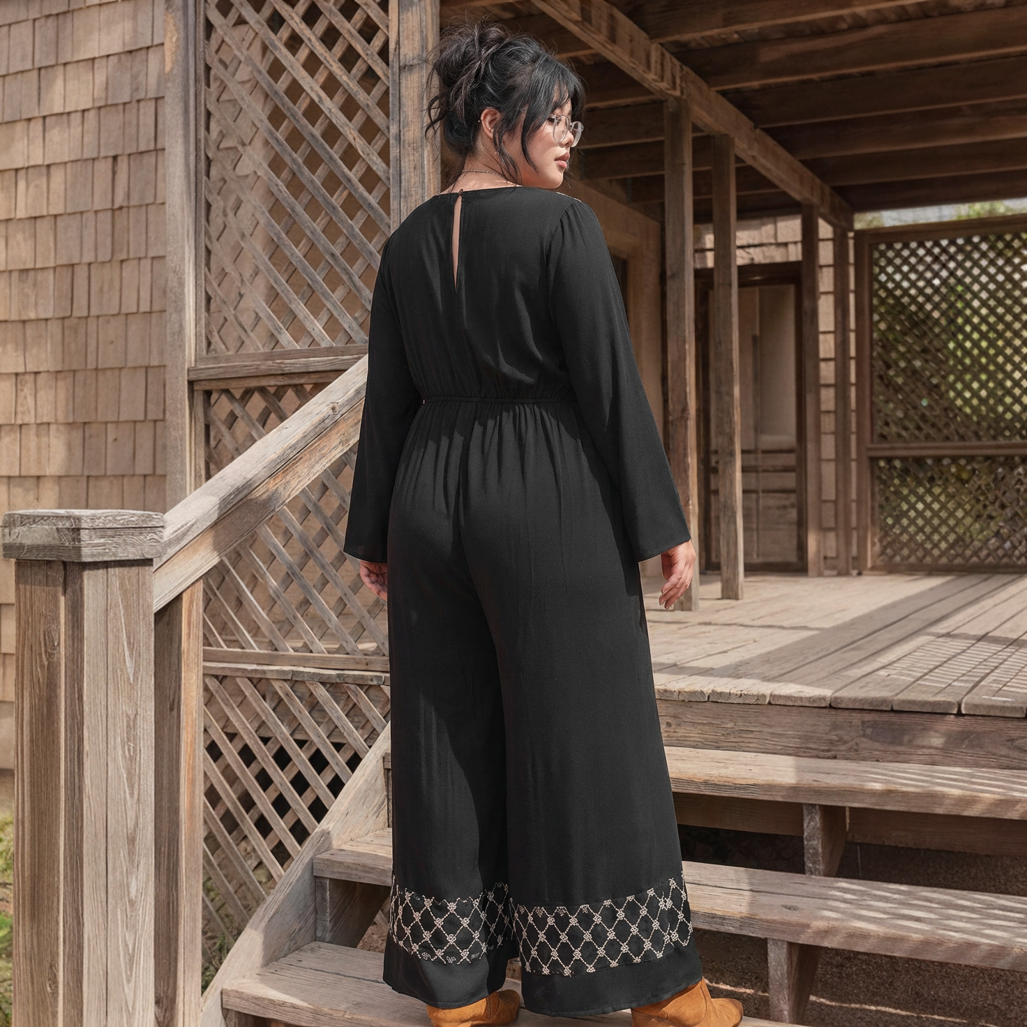 The Mesa Lattice Jumpsuit