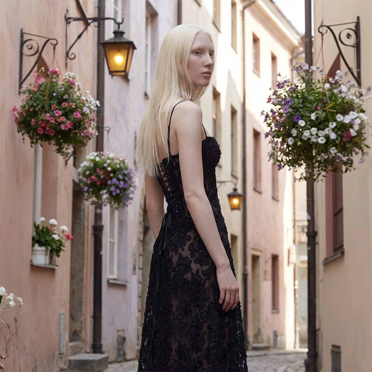 The Nightgarden Lace Gown