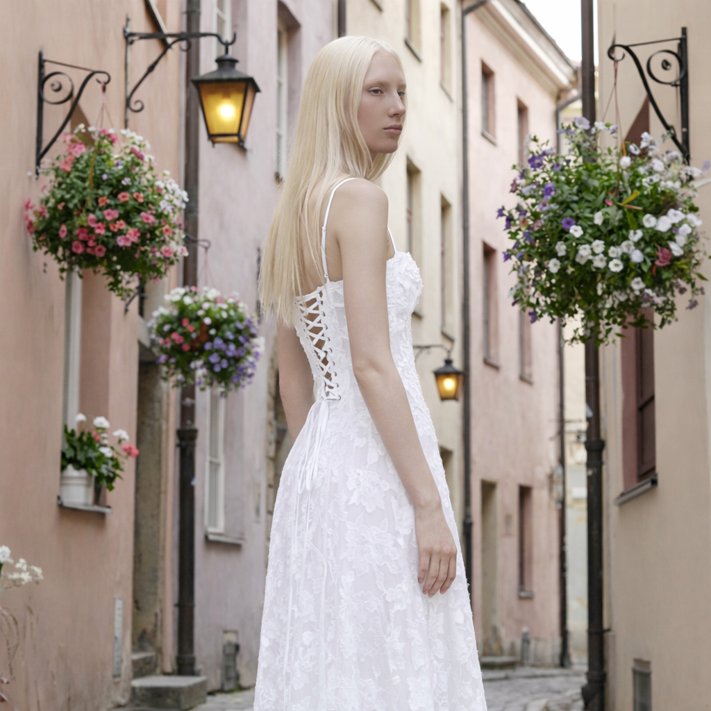 The Nightgarden Lace Gown