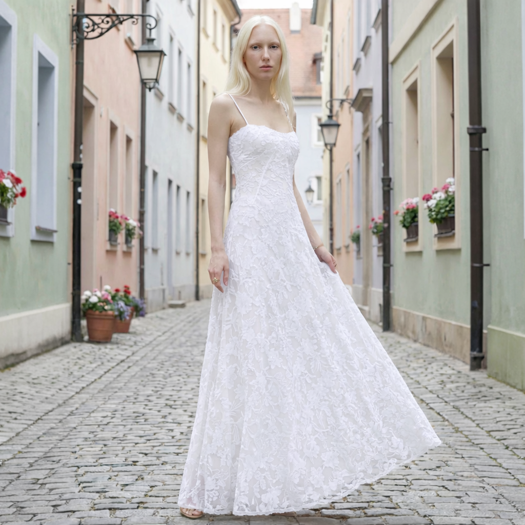 The Nightgarden Lace Gown