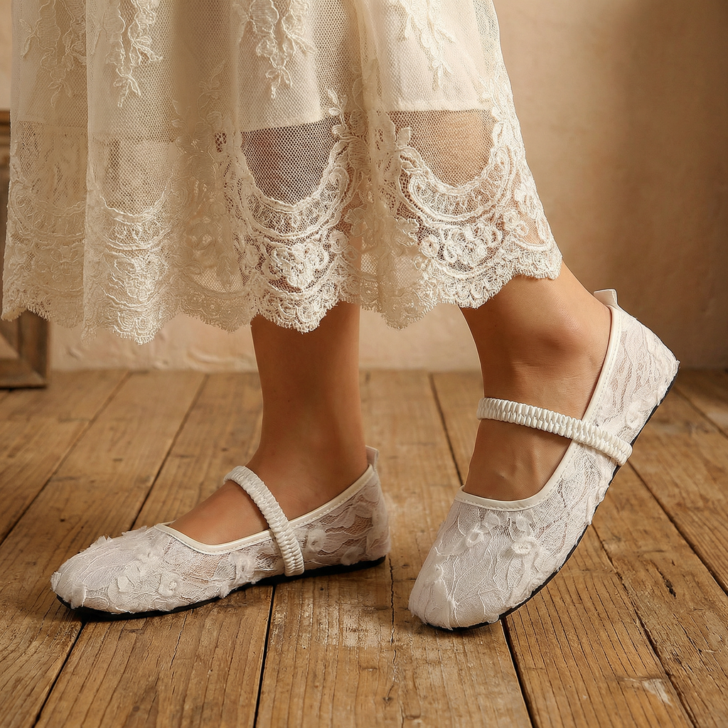 The Nocturne Lace Mary Jane