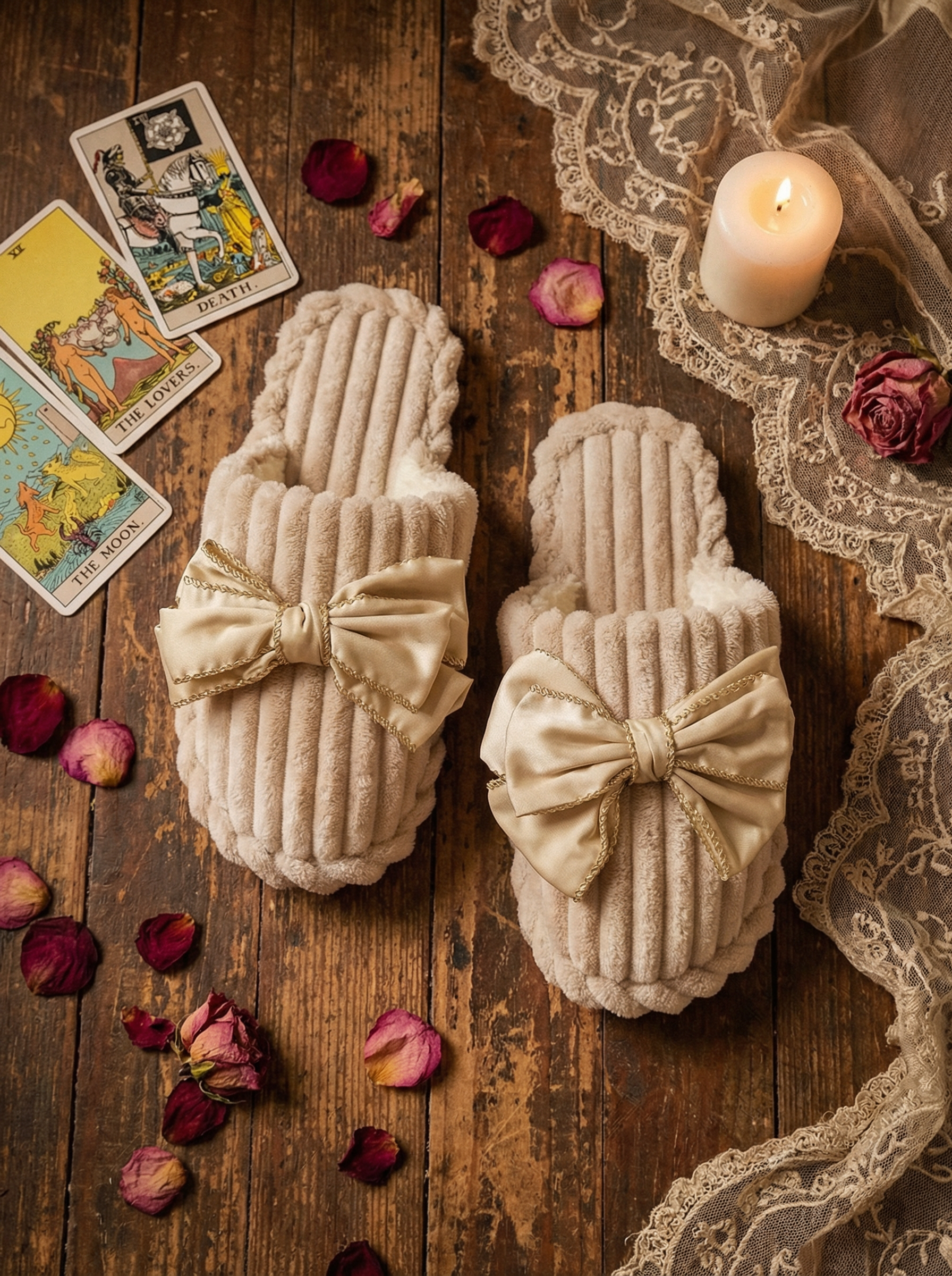 The Rose Parlor Slippers