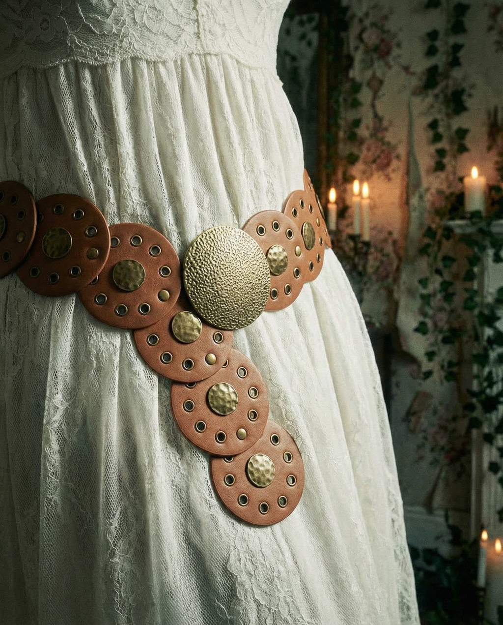 The Solstice Concho Statement Belt