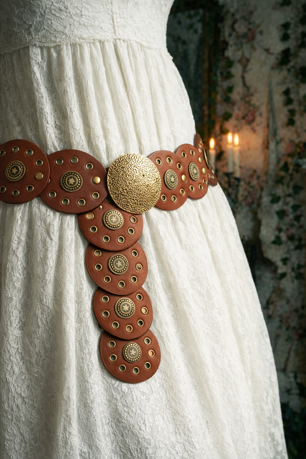 The Solstice Concho Statement Belt