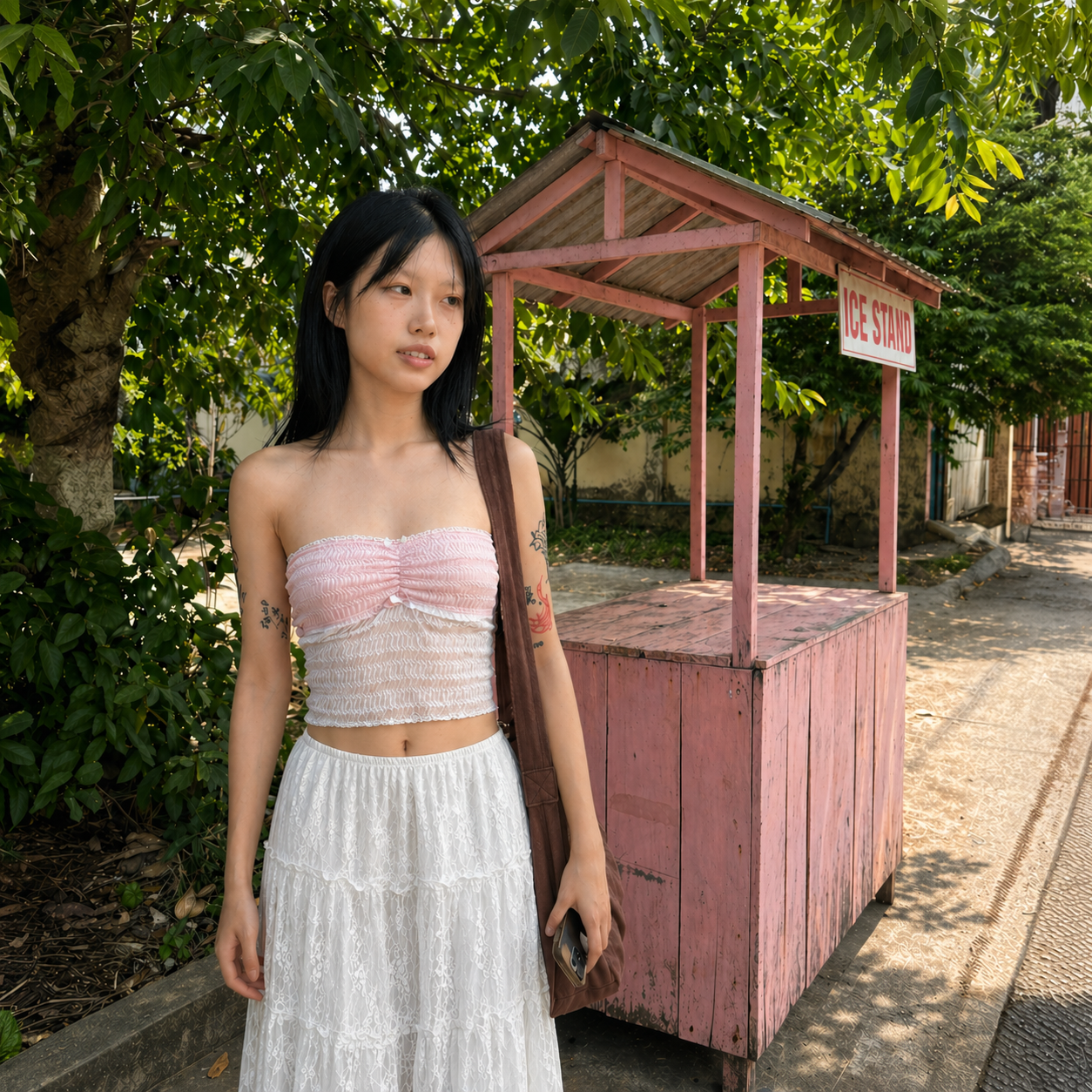 The Sugared Ribbon Lace Top