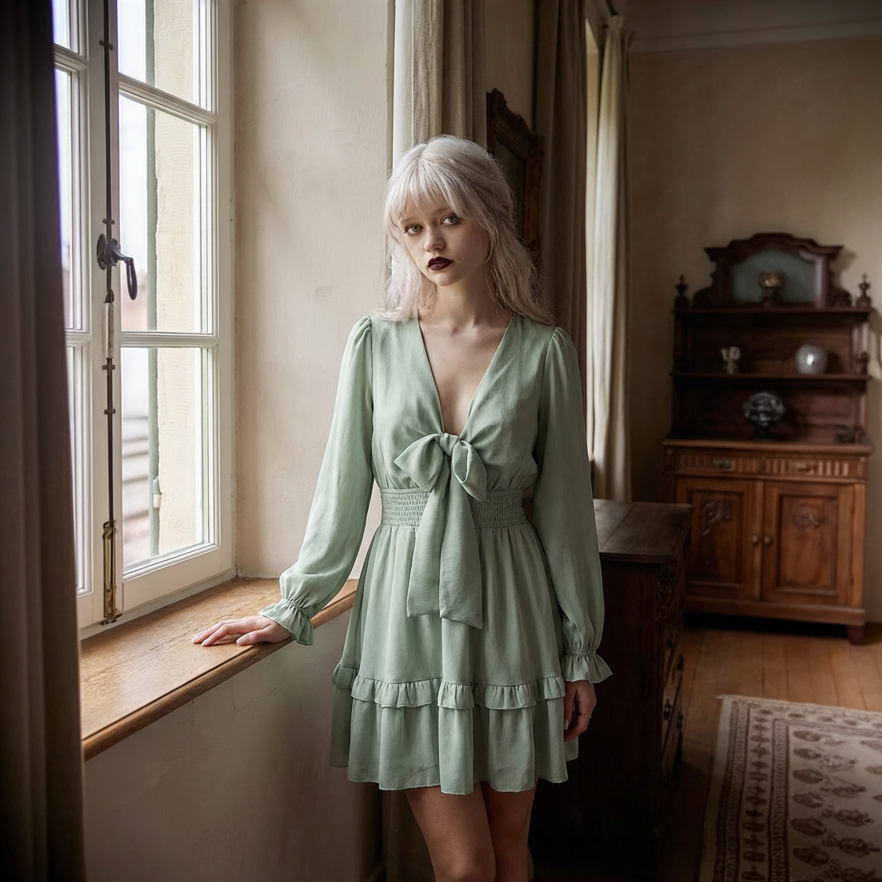 The Willowglass Tie Dress
