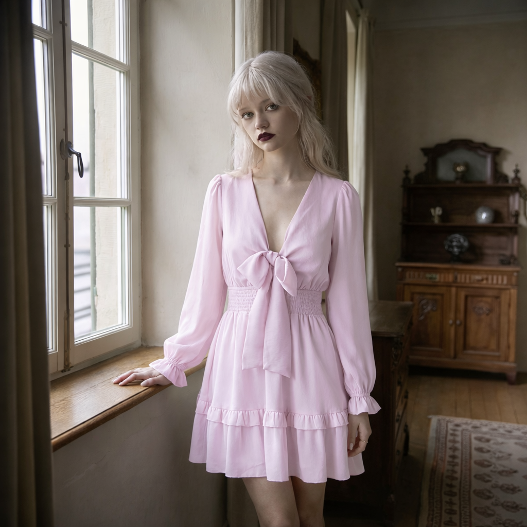 The Willowglass Tie Dress