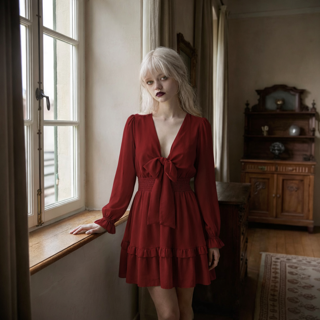 The Willowglass Tie Dress