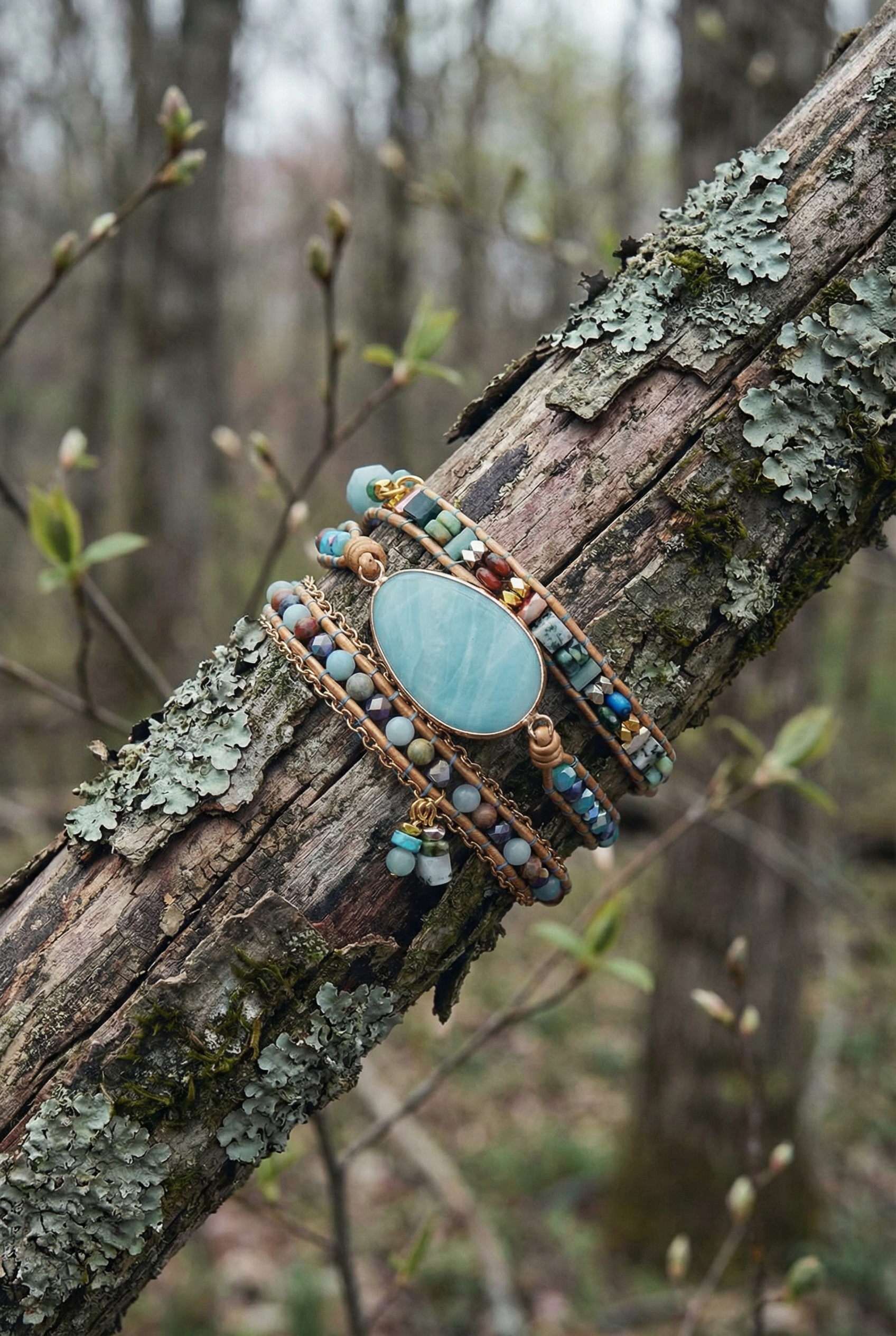 The Woodland Reverie Wrap Bracelet