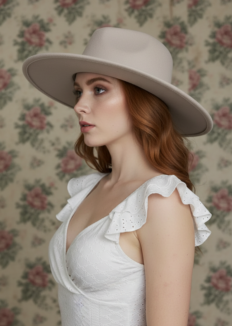 The Silver Lilt Fedora