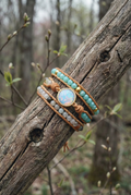 The Opal Fire Wrap Bracelet